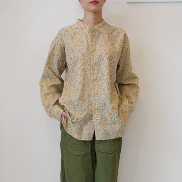 ARMEN(アーメン) UTILITY BANDED COLLAR SHIRT #INAM2511FD