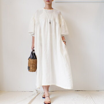 maison de soil(メゾンドソイル) / BACK OPENING PO DRESS #INMDS25003