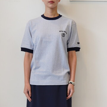 Scye(サイ) 30/2COTTON JERSEY PRINT RINGER T-SHIRT#5725-21702