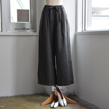 Kristensen DU NORD(クリステンセンドゥノルド) / リネンイージーワイドパンツ【2色展開】#K-244-AA