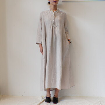 SARAH(サラ)  Linen Cloth Long Dress #C71264