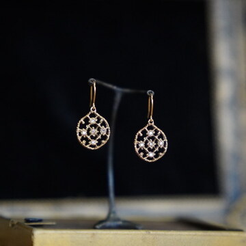 noguchi BIJOUX(ノグチビジュー) LACEピアス#NN336-BR