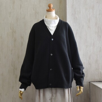 SOFIE D'HOORE(\tB[h[) / Seamless V-neck cardigan long sleeves #MABUSE-AA