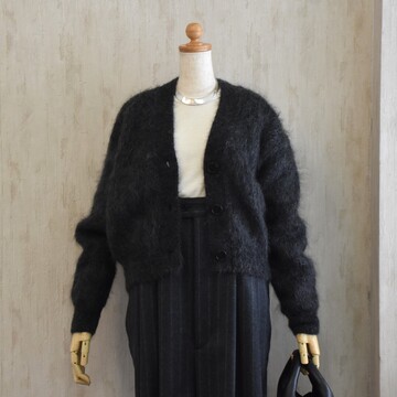 SACRA (TN) / EX.FINE MOHAIR FURROW CARDIGANy2FWJz #125634081-AA