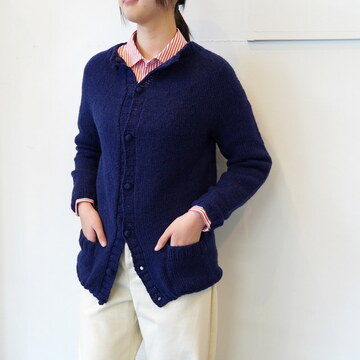 DANIELA GREGIS(_jG OWX)  hand-knitted cardigan#MMG231WO