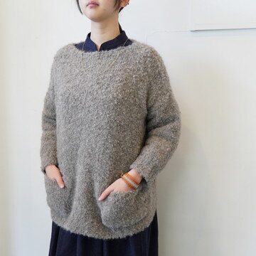 maison de soil(]h\C) / CREW NECK P/O WITH POCKET #CNMDS2562A