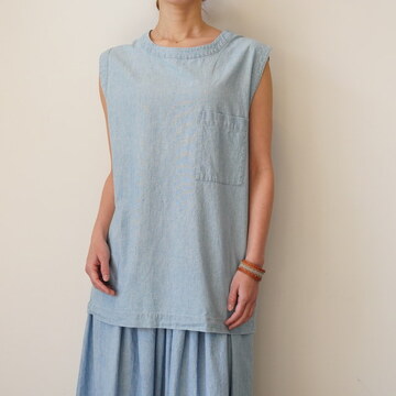TOUJOURS(�g�D�W���[) /Poket Big Tank Shirt #HM44DS02