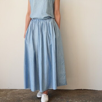 TOUJOURS(�g�D�W���[) / Randam Pleated Maxi Skirt #HM44DK04