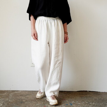 SARAH(�T��) BALLOON PANTS LINEN TWILL�y3�F�W�J�z #C30565