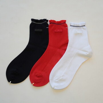 ANTIPAST (�A���e�B�p�X�g) / WAFFLE RIBBON SOCKS�y3�F�W�J�z #ANP-109A