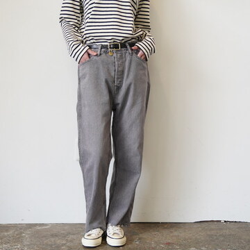 chimala(�`�}��) / WOMEN'S NEP WEFT 13OZ ELVEDGE DENIM WIDE TAPERED CUT #CS41-WP01C